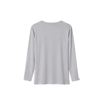 Uniqlo Heat tech scoop neck long sleeve t- shirt primary image