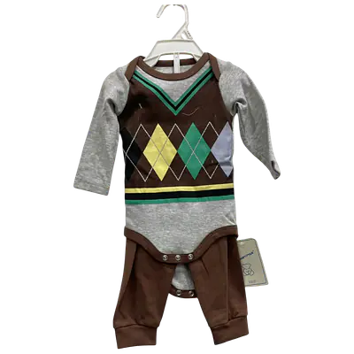 Baby Argyle Sweater Vest Outfit primary image