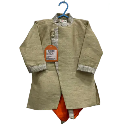 Kurta with Dhoti pants/Achkan set primary image