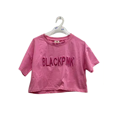 Blackpink-Themed Crop Top T-Shirt primary image