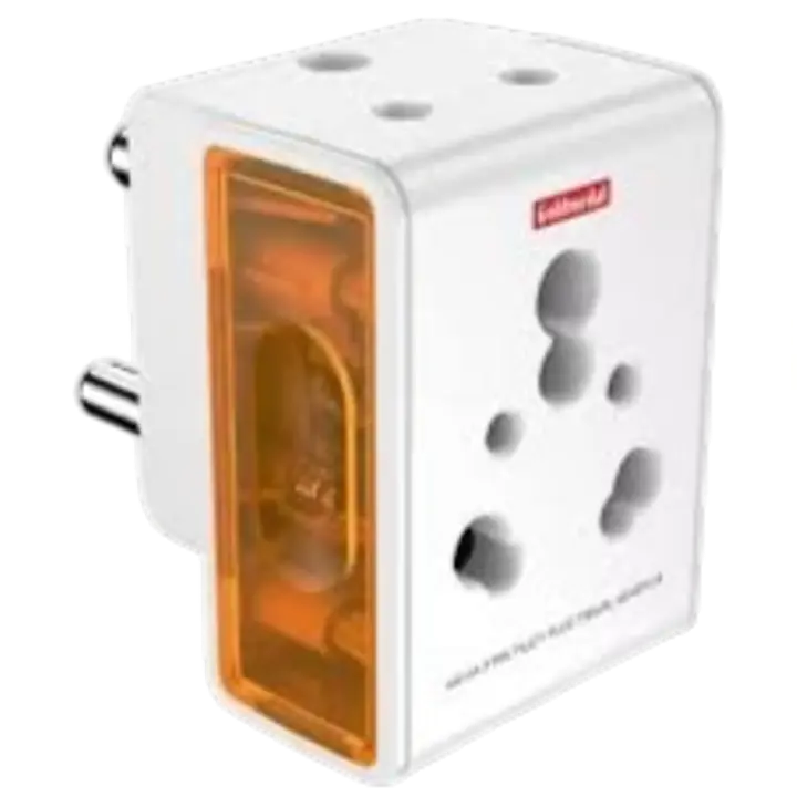 Goldmedal Curve Plus 3 Pin Multi Plug Travel Adaptor - Master