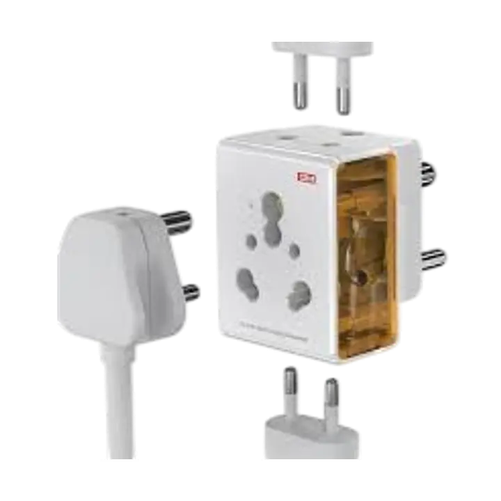 Goldmedal Curve Plus 3 Pin Multi Plug Travel Adaptor - Master