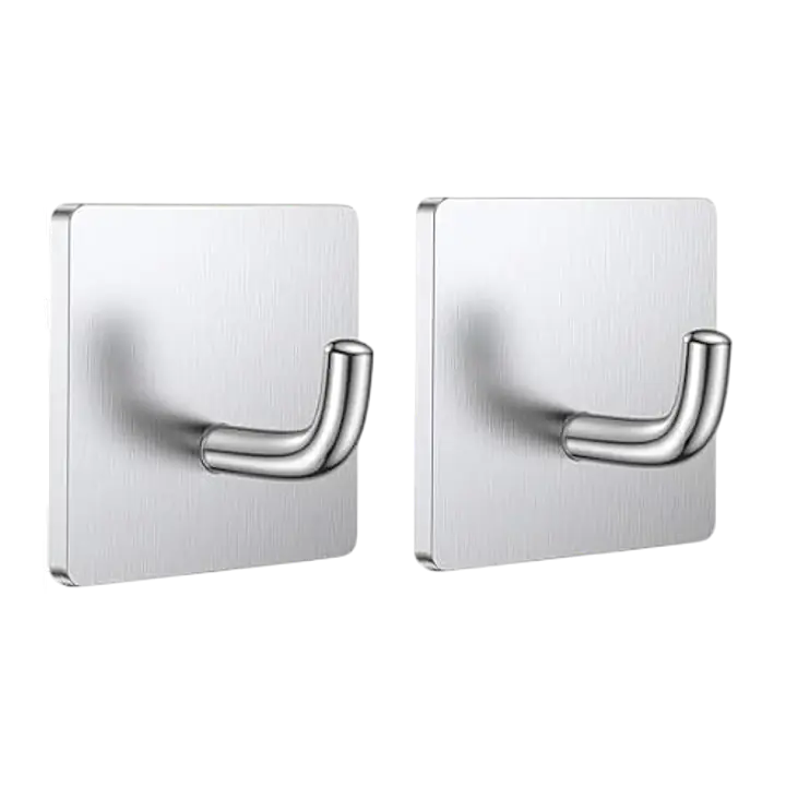Stainless Steel Adhesive Hook. - Master