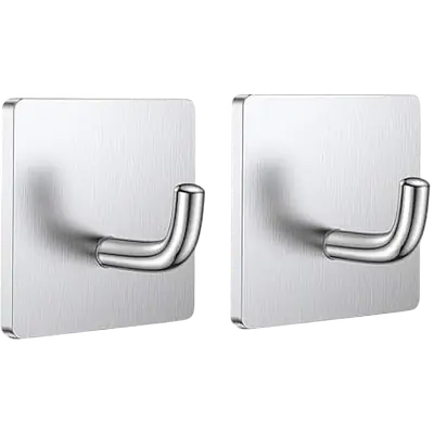 Stainless Steel Adhesive Hook. secondary image