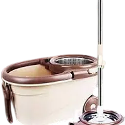 Deluxe Spin Mop with Rolling Bucket - Master
