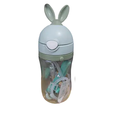 Cute Rabbit Ear Sipper Water Bottle for Kids primary image