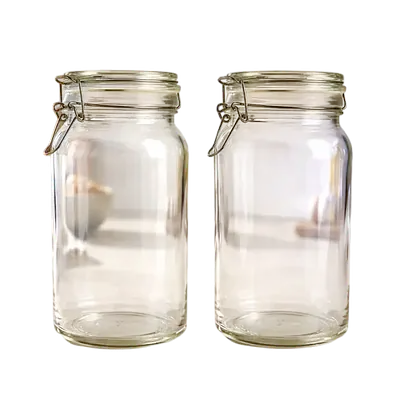 Wire Clasp Airtight Glass Storage Jar secondary image