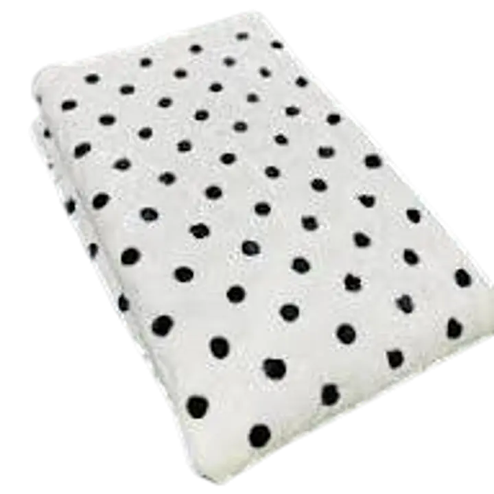 Modern Black and White Polka Dot Decorative Pillow - Master