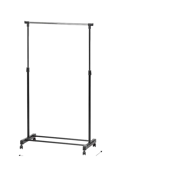 Portable Single-Rod clothes Rack / Hanger - Master