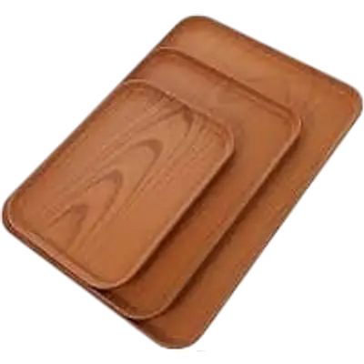 Nordic Style Rectangular Food & Beverage Tray secondary image