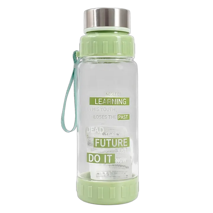 Portable Sport Water Bottle - Color: light mint green