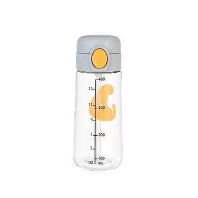 400ml Cartoon Animal Kids Water Bottle primary image