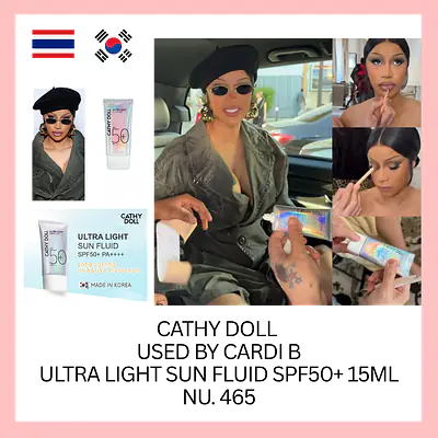 Cathy Doll Ultra Light Sun Fluid SPF50+ primary image