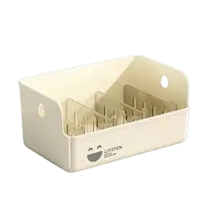 Multi-Compartment Storage Organizer Basket secondary image