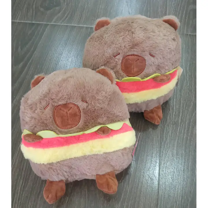 Soft Toy Capybara Hamburger - Master
