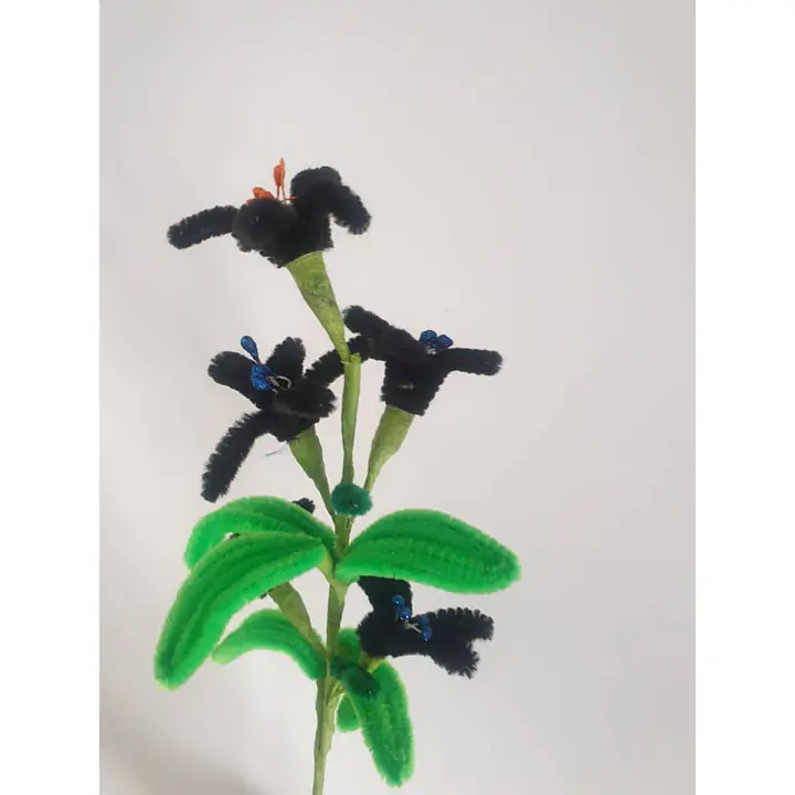 Pipe Flower Black - Master