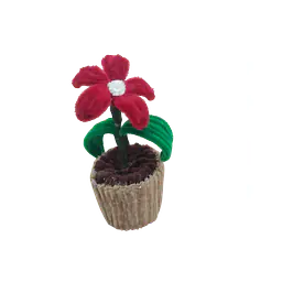 Classic Red Forever Flower - Master