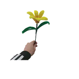 Classic Yellow Daylily Flower - Master