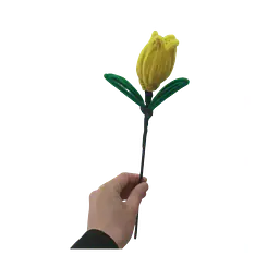 Hello Spring Yellow Tulip Flower - Master