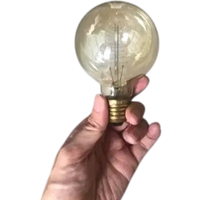 Vintage Edison Filament Bulb G80 secondary image
