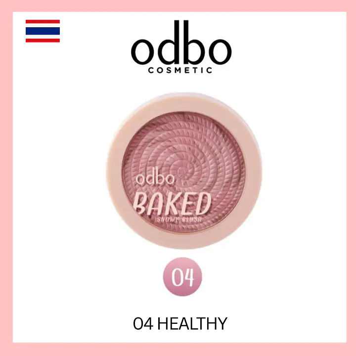 odbo Baked Snowy Blush - Master