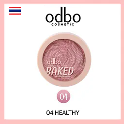 odbo Baked Snowy Blush - Master