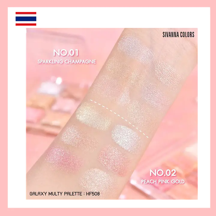 Sivanna Colors Galaxy Multy Palette - Master