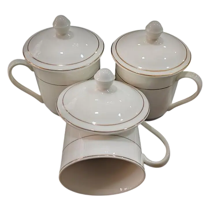 Ceramic Tea Mug with Lid - Master