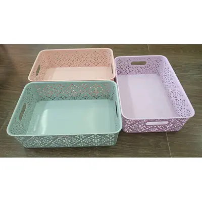 Plastic Storage Baskets primary image