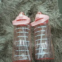 Bottle Clear Pink 2000ml - Master