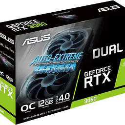ASUS Dual GeForce RTX 3060 12GB GDDR6 PCI Express 4.0 Graphics Card DUAL-RTX3060-O12G-V2 - Master