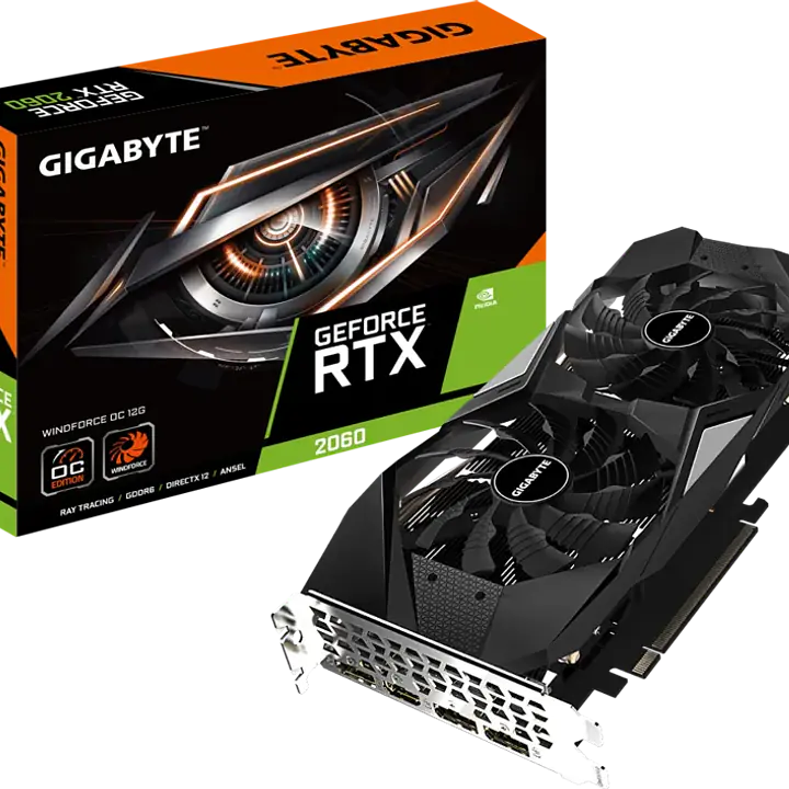 GeForce RTX 2060 WINDFORCE OC 12G - Master