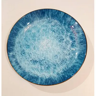 Ceramic Plate Nordic Blue 7.5 primary image