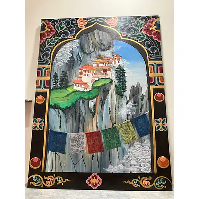 Paro Taktsang Painting primary image