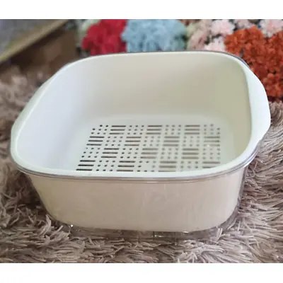 Draining Basket White Large primary image