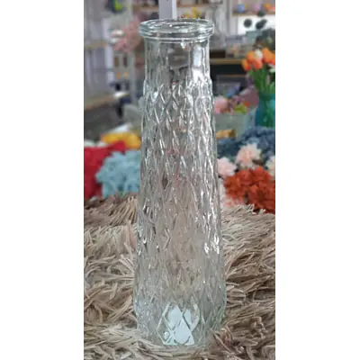 Glass Vase Clear Small primary image