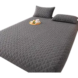Quilted Fur Mattress protector Set - Master