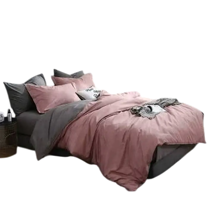 Plain Duvet Cover Set / Bedding set (Bedsheet, Pillow Covers, Blanket Cover) - Master