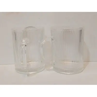 Striped Coffee Mug W/ Handle. primary image