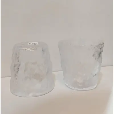 Short Glass Crinkled Design primary image
