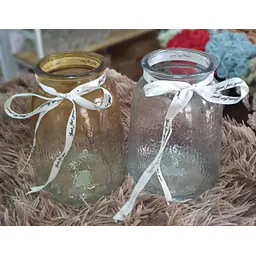 Round Vase Glass Clear - Master