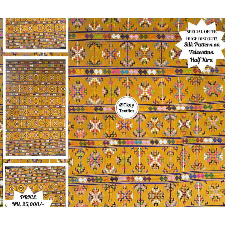 Half Kira - Silk Pattern on Telecotton - Master