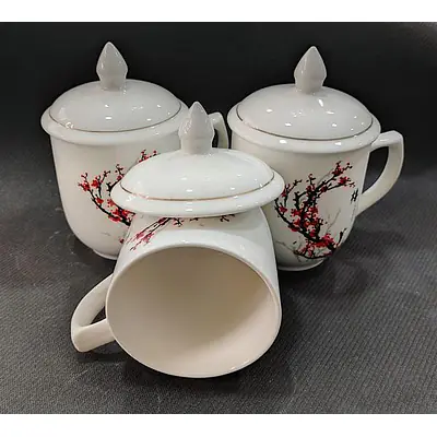 Ceramic Floral cup 330ml primary image