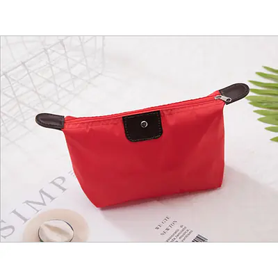 Cosmetic Bag Nylon Red primary image