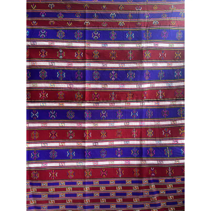 Half Kira - Silk Pattern on Telecotton. Traditional Design and color combination - Master