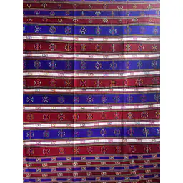 Half Kira - Silk Pattern on Telecotton. Traditional Design and color combination - Master