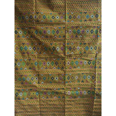 Half Kira - Silk Pattern on Telecotton. Timeless Elegance with Traditional Bhutanese Weave. secondary image