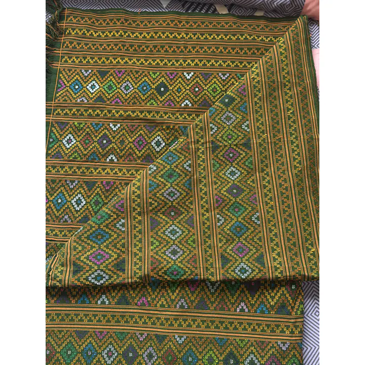Half Kira - Silk Pattern on Telecotton. Timeless Elegance with Traditional Bhutanese Weave. - Master