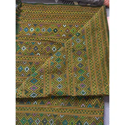 Half Kira - Silk Pattern on Telecotton. Timeless Elegance with Traditional Bhutanese Weave. - Master