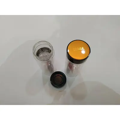 Double Walled Glass Bottle primary image